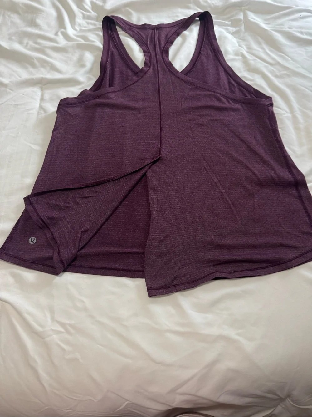 lululemon all Tied up Tank - Heathered Purple